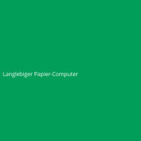 Langlebiger Papier-Computer