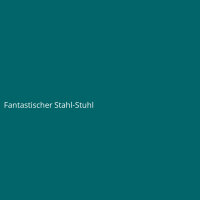 Fantastischer Stahl-Stuhl