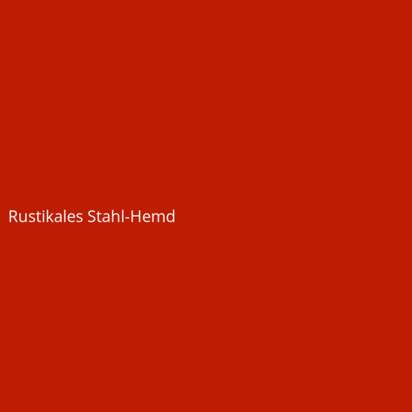 Rustikales Stahl-Hemd
