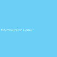 Mittelmäßiger Beton-Computer