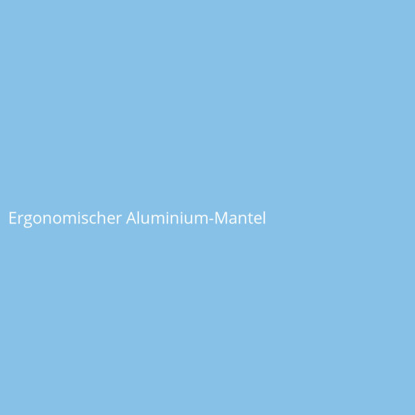Ergonomischer Aluminium-Mantel