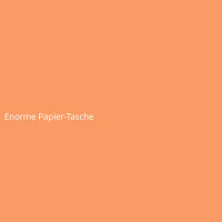 Enorme Papier-Tasche