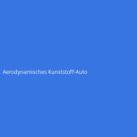 Aerodynamisches Kunststoff-Auto