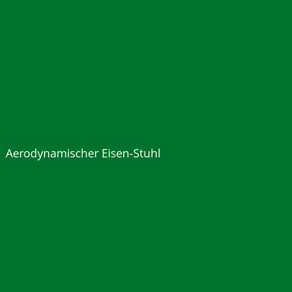 Aerodynamischer Eisen-Stuhl