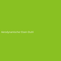 Aerodynamischer Eisen-Stuhl