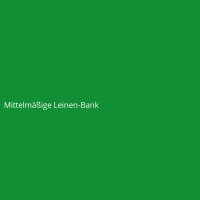 Mittelmäßige Leinen-Bank