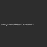Aerodynamischer Leinen-Handschuhe