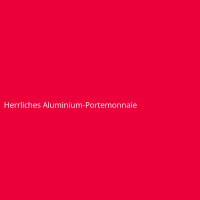 Herrliches Aluminium-Portemonnaie